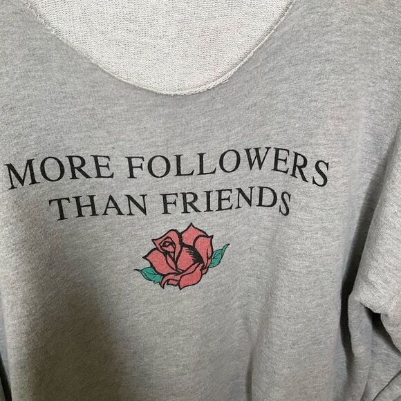 Wildfox Followers than Friends Sweatshirt - Picture 6 of 6